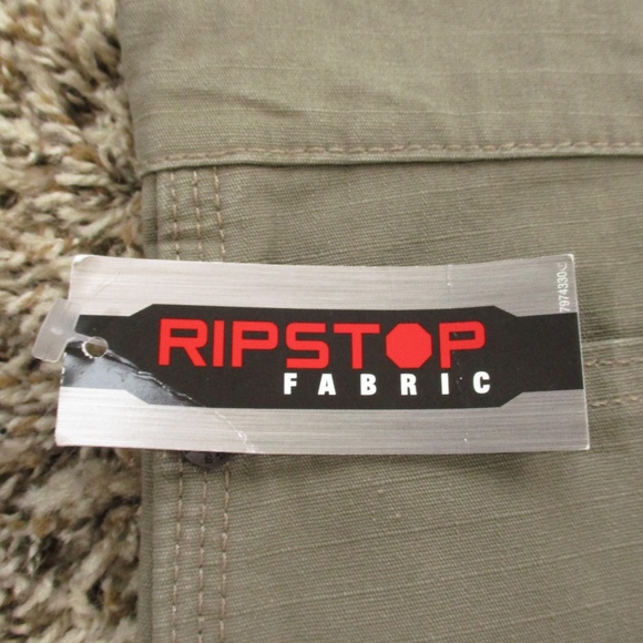 Wrangler Riggs Pants Men's 34x32 Tan Ranger Cargo Ripstop Relaxed Work Wear - Picture 5 of 12